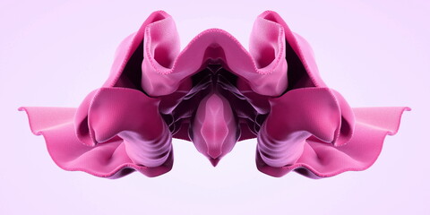 pink purple design 3D abstract art background