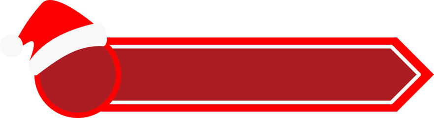 Christmas Label Banner