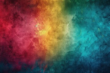 Fototapeta premium Abstract Surreal Digital Art with Soft-Focus Gradient Background in Vibrant Colors