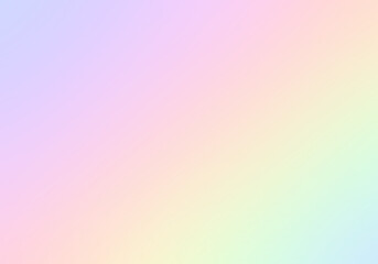 Regenbogenfarbverlauf in Pastelltönen