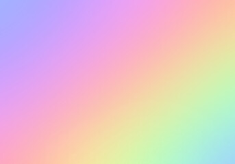 Regenbogenfarbverlauf in Pastelltönen