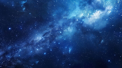 Milky way galaxy and starfiled on night sky background