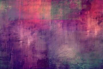 Abstract Surreal Digital Painting with Soft-Focus Gradient Background in Purple and Pink Hues