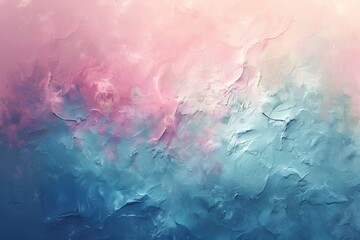 Fototapeta premium Abstract Pastel Texture with Pink and Blue Gradient