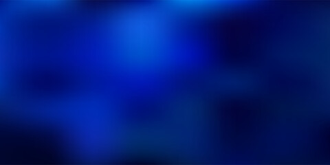 Dark blue vector abstract blur layout.