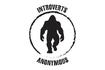 Bigfoot Svg, Bigfoot Sign Svg, Yeti Svg, Silhouette, Bigfoot Peace Sign Svg, Wild Monster Svg, Sasquatch SVG, 