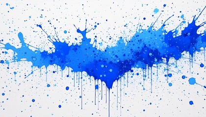 Fototapeta premium background with blue splashes