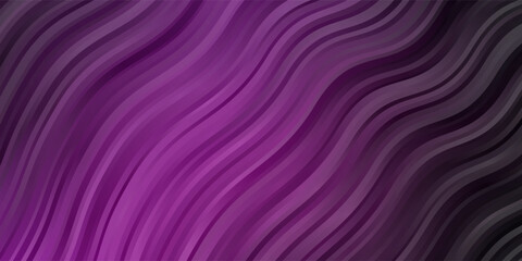 Obraz premium Dark Pink vector layout with wry lines.