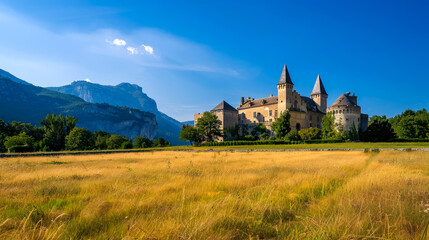 Obraz premium landscape of classic castle style Europa