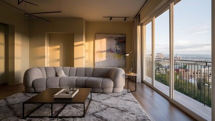 Living room, interior design