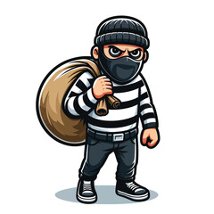  burglar vector Adobe Illustrator Artwork