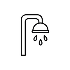 Shower icon vector design templates simple and modern