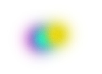 Abstract pastel holographic blurred grainy gradient transparent background texture. Colorful digital grain soft noise effect blurry gradient light element