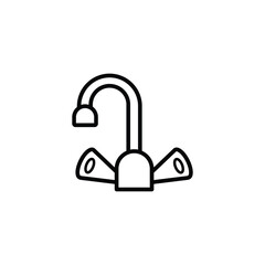 Faucet icon vector design templates simple and modern