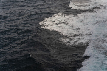 Beautiful photo of the sea waves