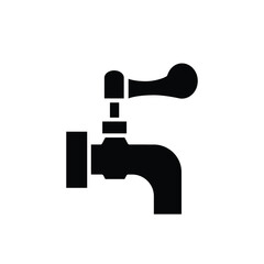 Faucet icon vector design templates simple and modern