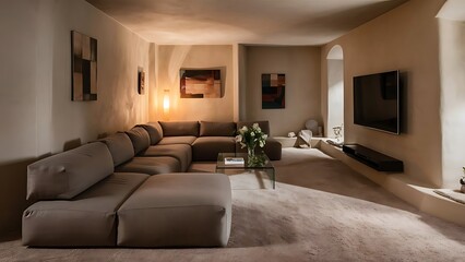Contemporary living room