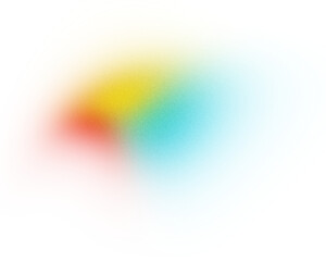 Abstract pastel holographic blurred grainy gradient transparent background texture. Colorful...