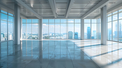 Fototapeta premium Leasing real estate properties at the company involves offering a variety commercial and residential spaces for rent to potential tenants. The leasing agents manage the leasing process,from marketing.