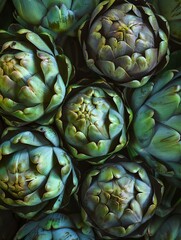 Fototapeta premium Photo of artichokes
