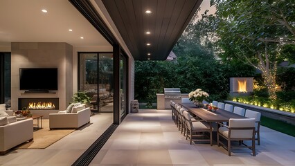 Living Room and Patio