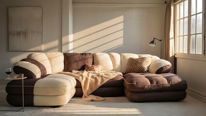 Sofa in living room