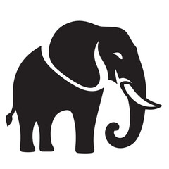 Premium Quality Elephant Silhouette Vector 