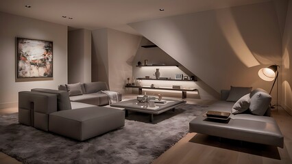 Modern interior design - Living room