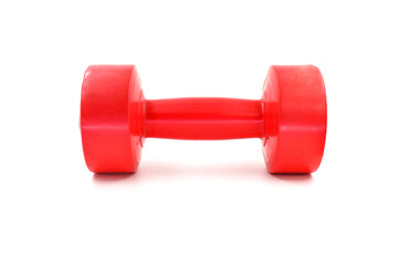 dumbbell isolated on white