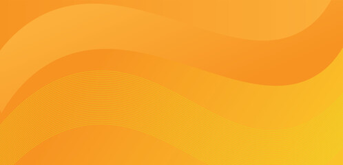Abstract waves, orange gradient, smooth curves, flowing lines, minimalist design, fluid shapes, layered curves, vector art style, continuous motion