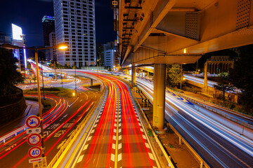 Fototapeta premium 赤坂見附の夜景