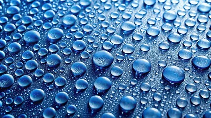 Water drops on a surface , raindrops, condensation, glass, clear, closeup, macro, liquid, droplets, reflection, purity, fresh, clean