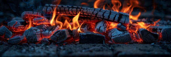Cozy Home Fireplace: Dancing Shadows of Warmth and Comfort