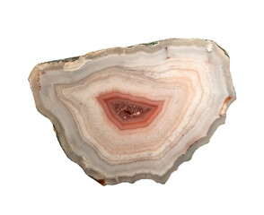 Fototapeta premium jasper mineral on white, isolated