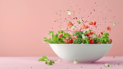 A conceptual food delivery service features meals where each component is magically interspersed to ensure every forkful delivers a perfectly balanced and harmonious blend of flavo