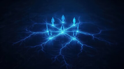 A conceptual organizational structure framework incorporates mystical elements to enhance team dynamics and productivity