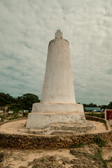 Obraz premium The Vasco Da Gama Pillar - A history monument in Malindi Town, Kilifi County in Kenya 