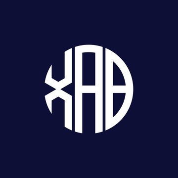 xab circle logo design