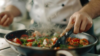 An advanced culinary school teaches chefs to intersperse mystical ingredients throughout their recipes