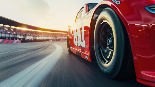 The speedway welcomes racing enthusiasts for highspeed events, featuring powerful cars and skilled drivers with copy space