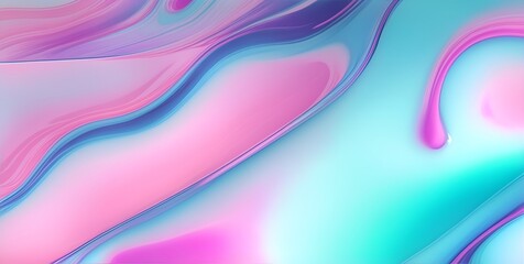 Vibrant Digital Art: Swirling Patterns in Pink, Blue, and Purple