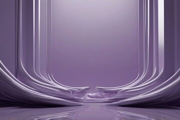 surreal purple digital art in light purple colors, in the style of minimalism