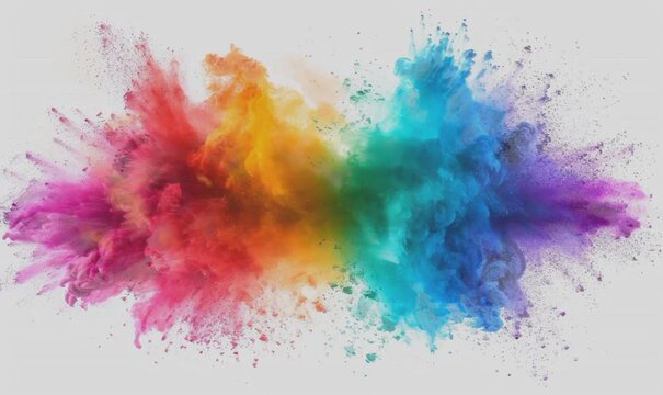 abstract watercolor background with splashes