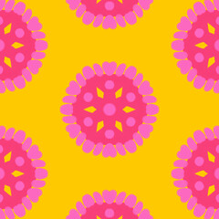 seamless pattern with flowers