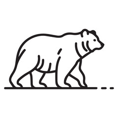 polar bear vector