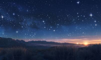 Fototapeta premium the vast sky and beautiful atmosphere