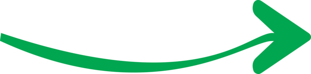 green arrow  vector illustration