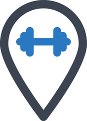 Gym location icon