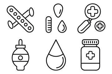 Medicine Line Art Illustration A Visual Exploration