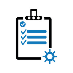 project management icon. vector design